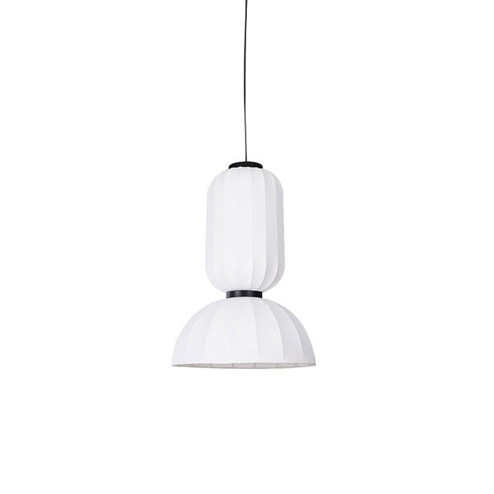 Mulberry Silk Lantern Pendant Light - Vakkerlight