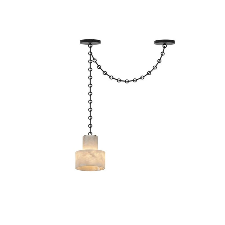 Multi - Tier Chain Drum Pendant Lamp - Vakkerlight