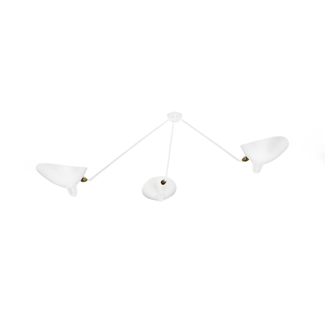 the mid-century spider-arm Ceiling Lamp B - Vakkerlight