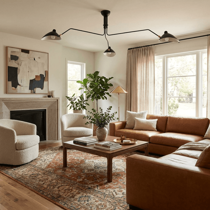 Multi-Arm Spider Ceiling Light A – detail 4