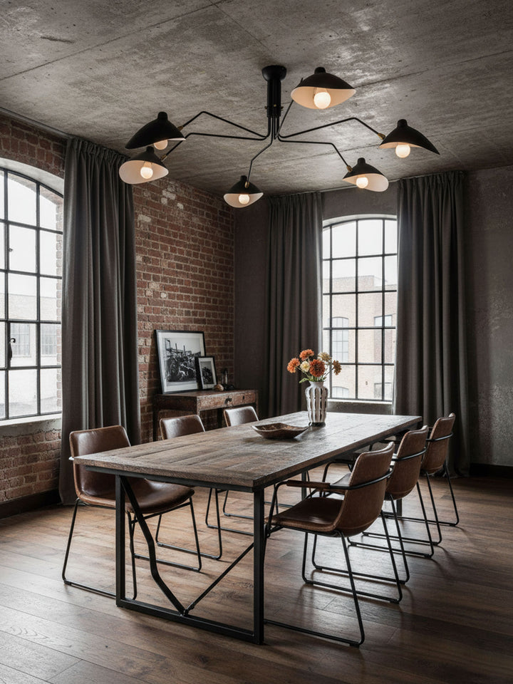 Multi-Arm Spider Ceiling Light A – detail 14