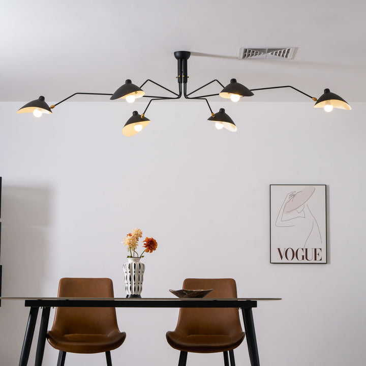 Multi-Arm Spider Ceiling Light A – detail 19