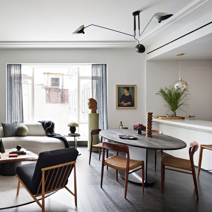 the mid-century spider-arm Ceiling Light A - Vakkerlight