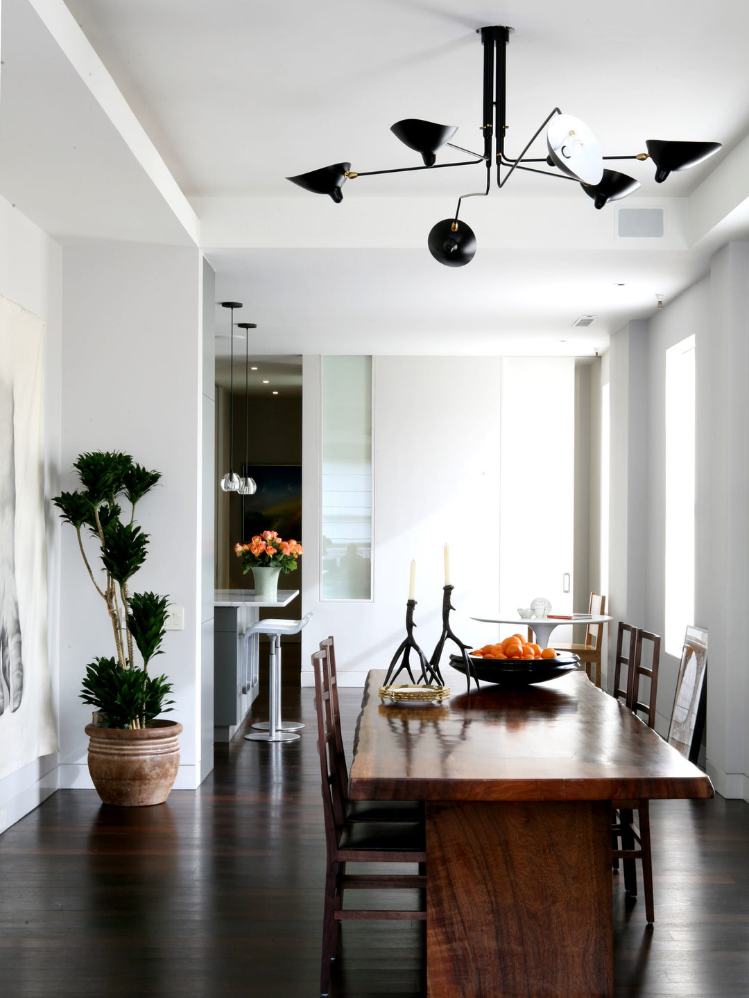 the mid-century spider-arm Ceiling Light A - Vakkerlight