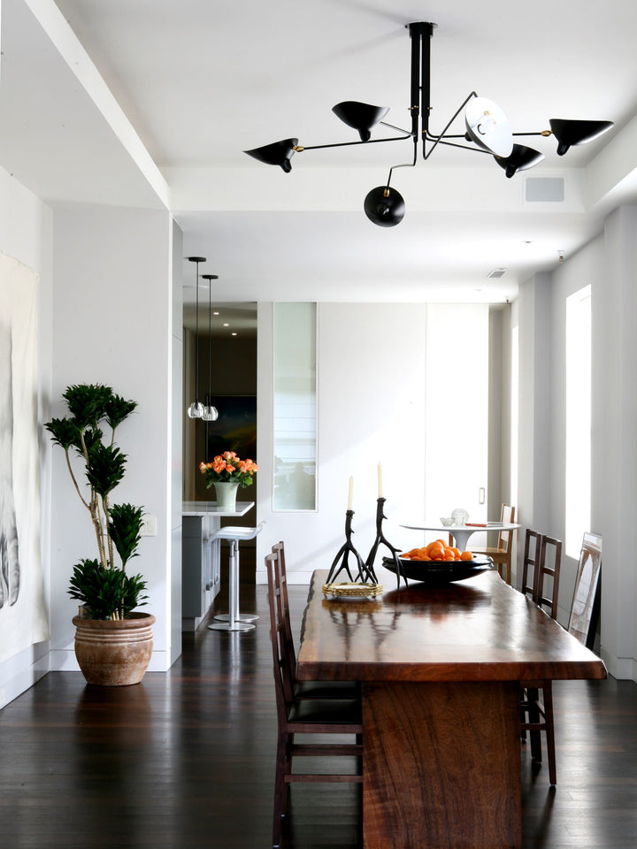 the mid-century spider-arm Ceiling Light A - Vakkerlight