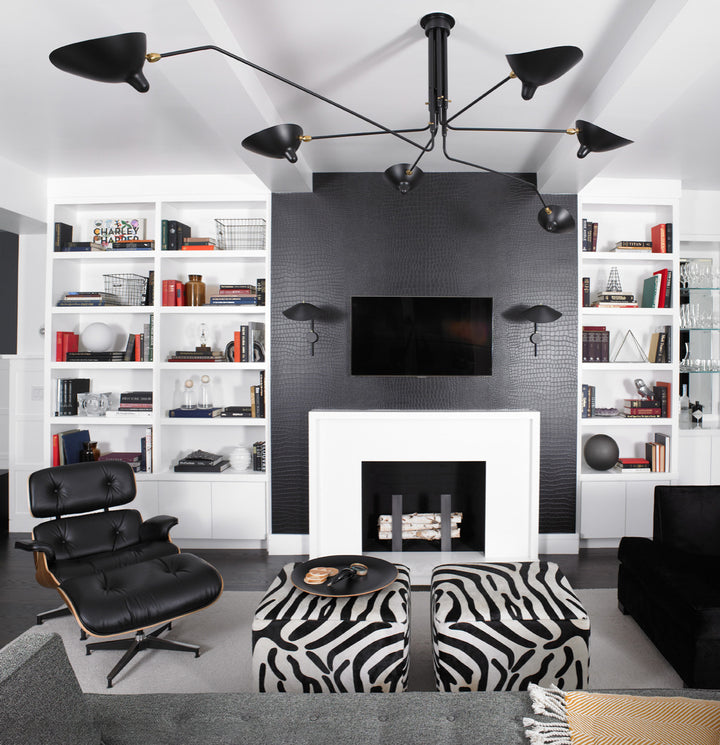 the mid-century spider-arm Ceiling Light A - Vakkerlight