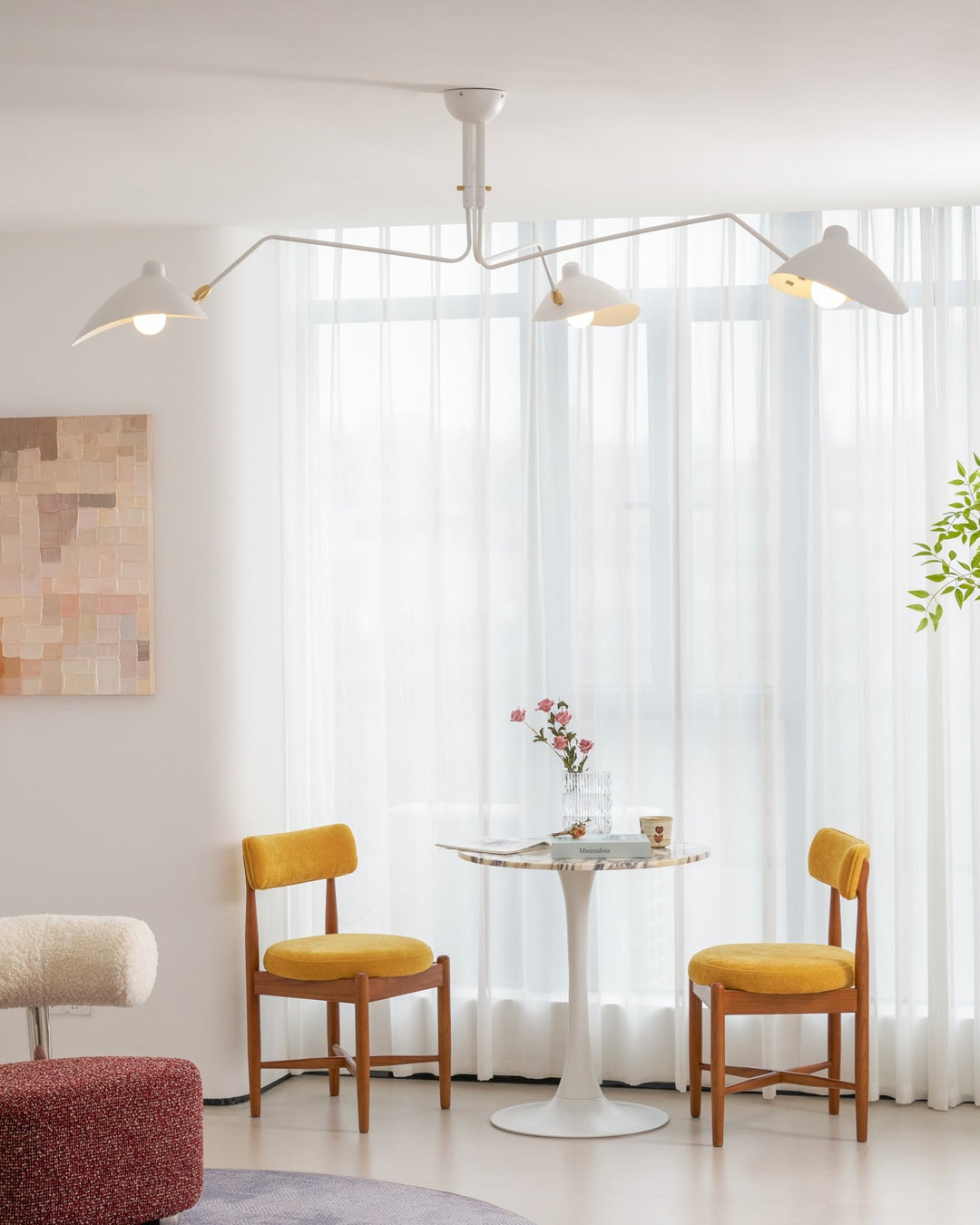 the mid-century spider-arm Ceiling Light A - Vakkerlight