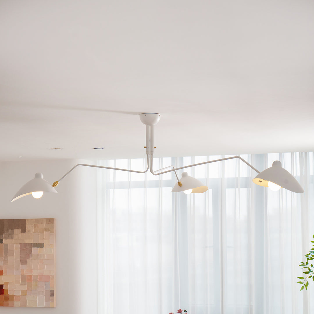 the mid-century spider-arm Ceiling Light A - Vakkerlight
