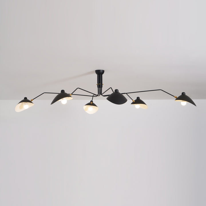 the mid-century spider-arm Ceiling Light A - Vakkerlight