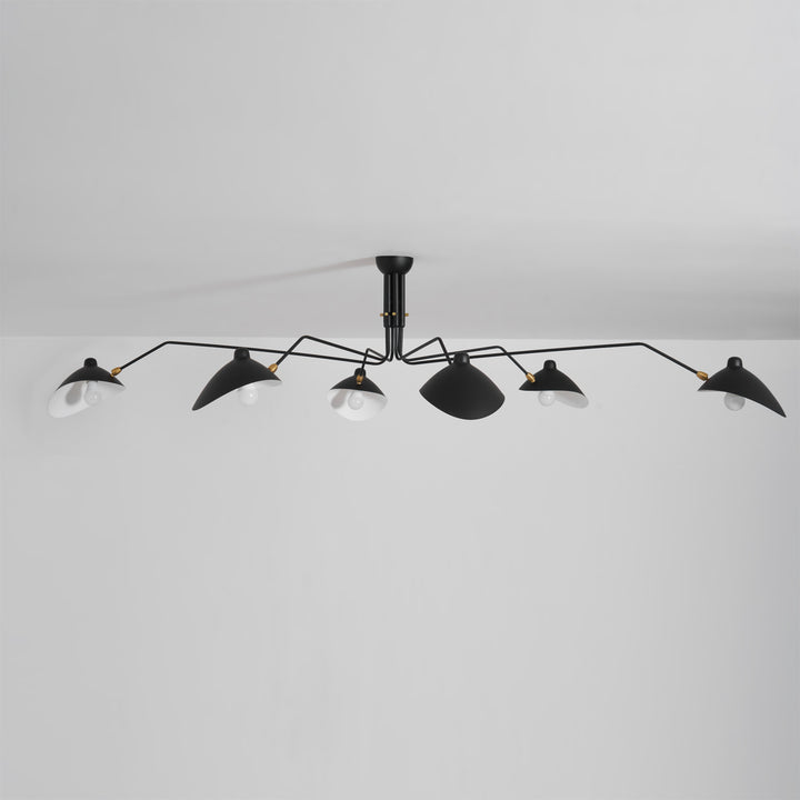 the mid-century spider-arm Ceiling Light A - Vakkerlight