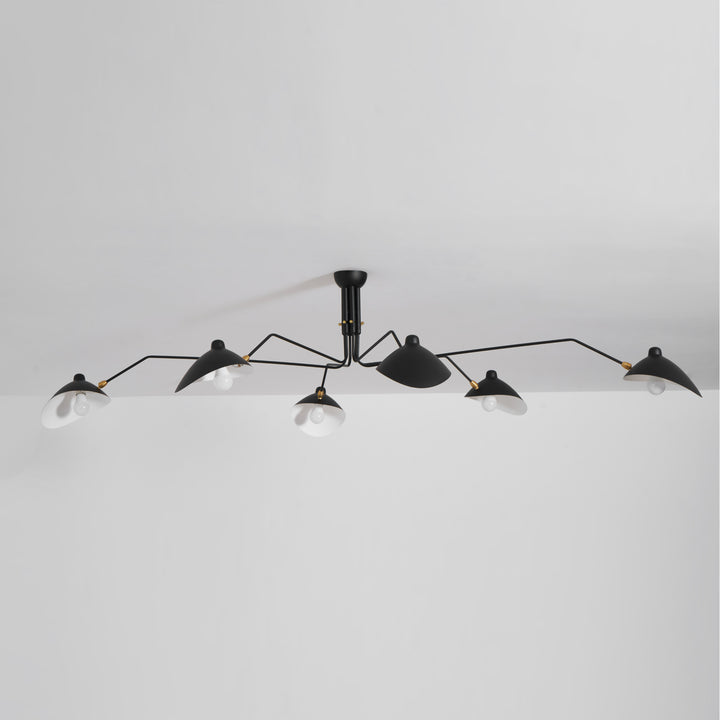 the mid-century spider-arm Ceiling Light A - Vakkerlight