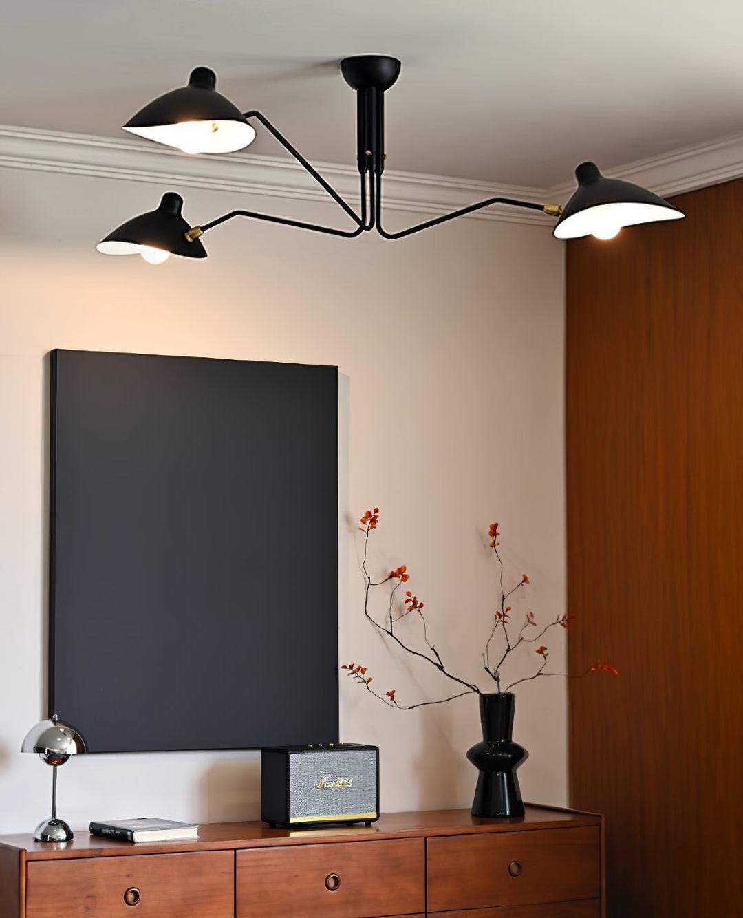the mid-century spider-arm Ceiling Light A - Vakkerlight