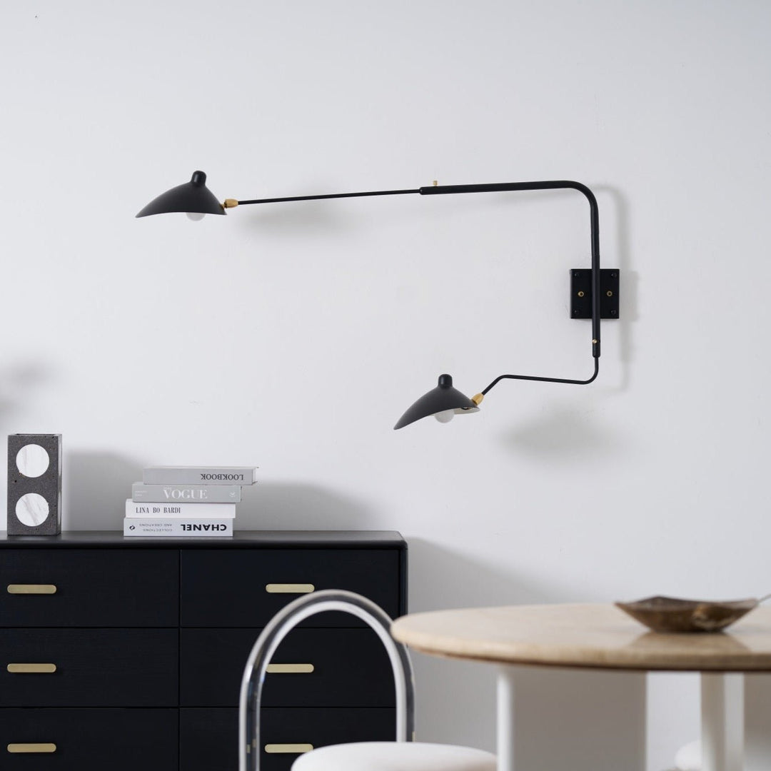 the mid-century spider-arm Wall Sconce - Vakkerlight