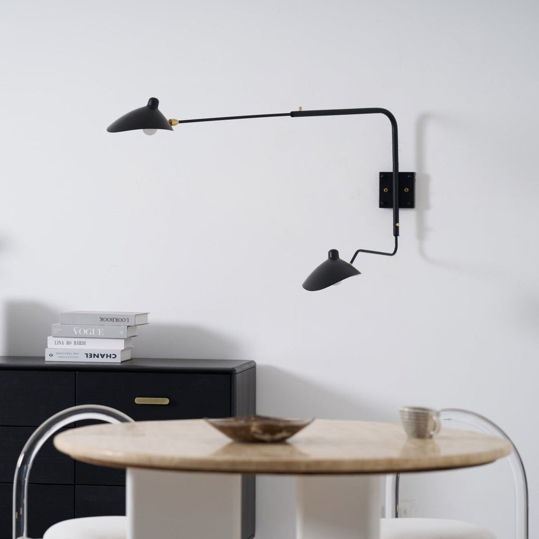 the mid-century spider-arm Wall Sconce - Vakkerlight