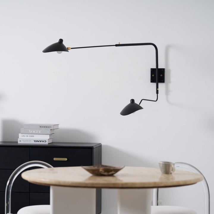 the mid-century spider-arm Wall Sconce - Vakkerlight