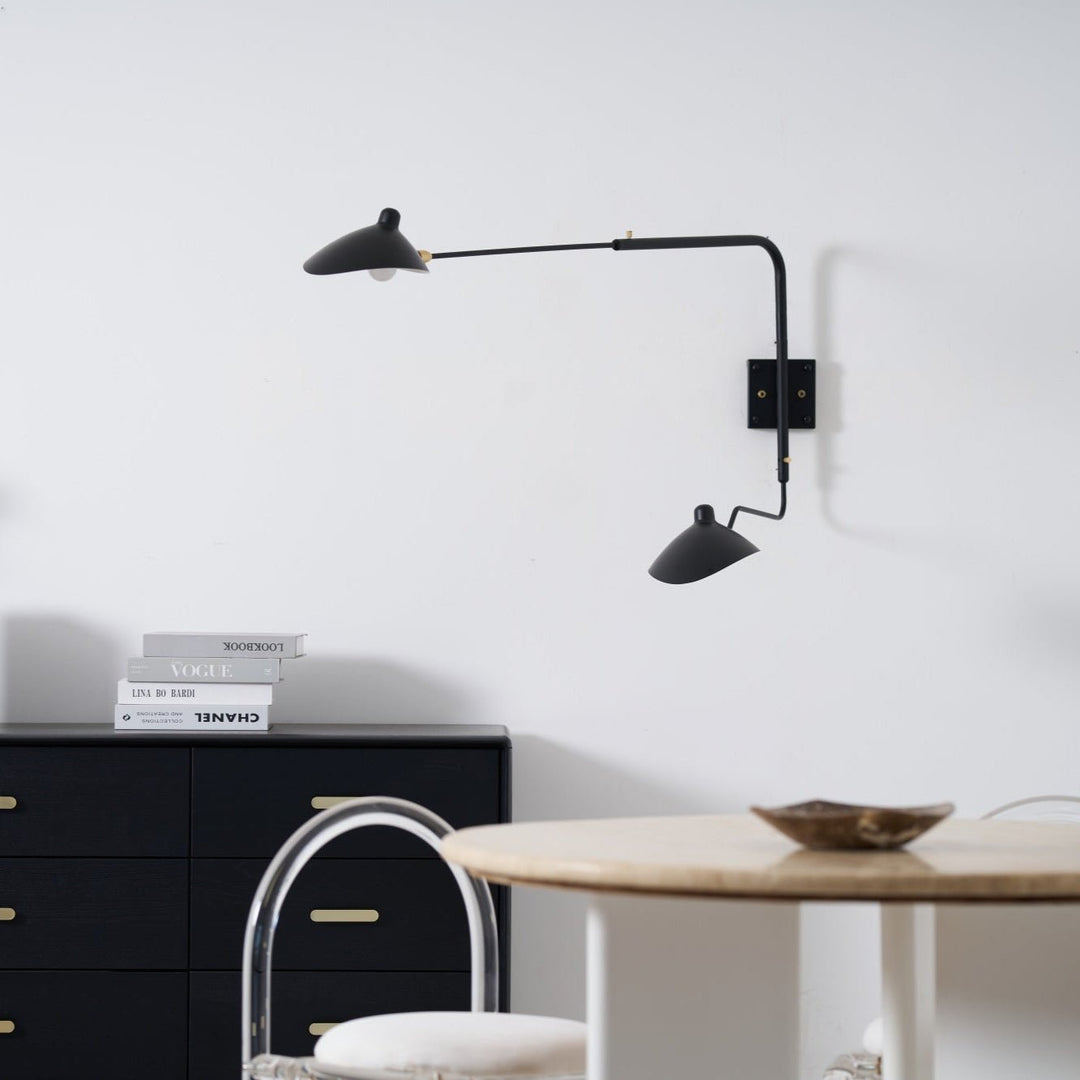 the mid-century spider-arm Wall Sconce - Vakkerlight