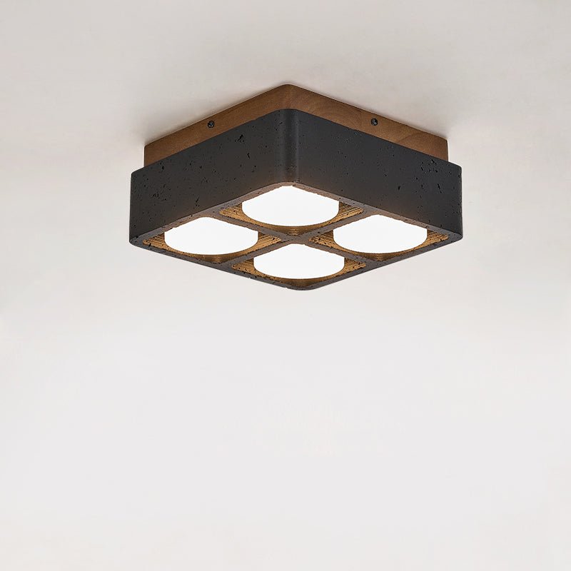 Multi Spot Square Ceiling Lamp - Vakkerlight