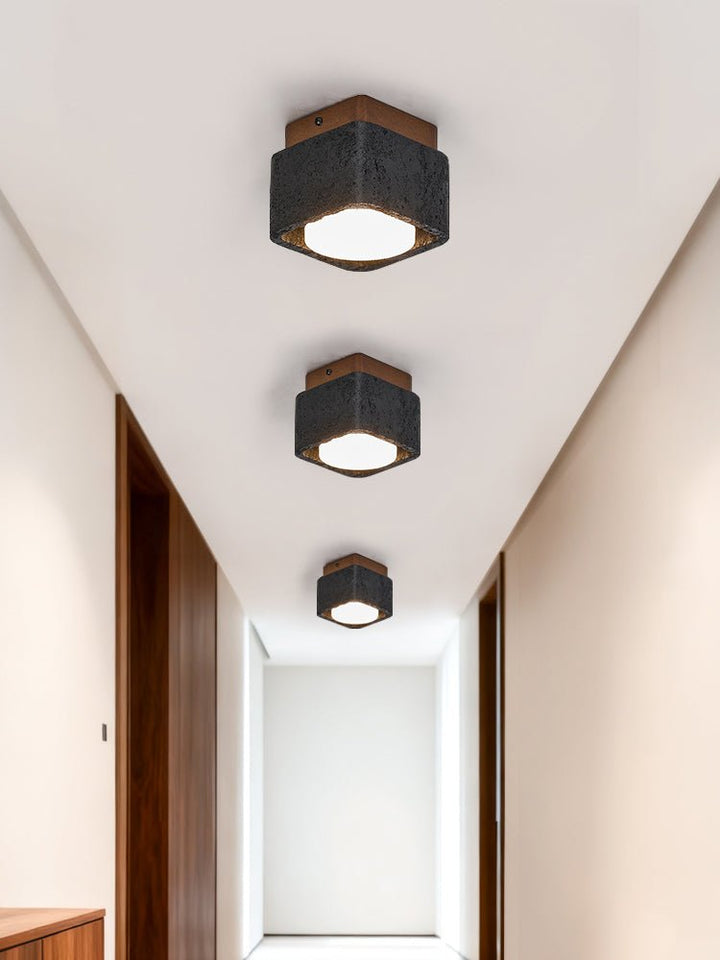 Multi Spot Square Ceiling Lamp - Vakkerlight