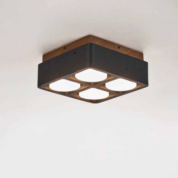 Multi Spot Square Ceiling Lamp - Vakkerlight