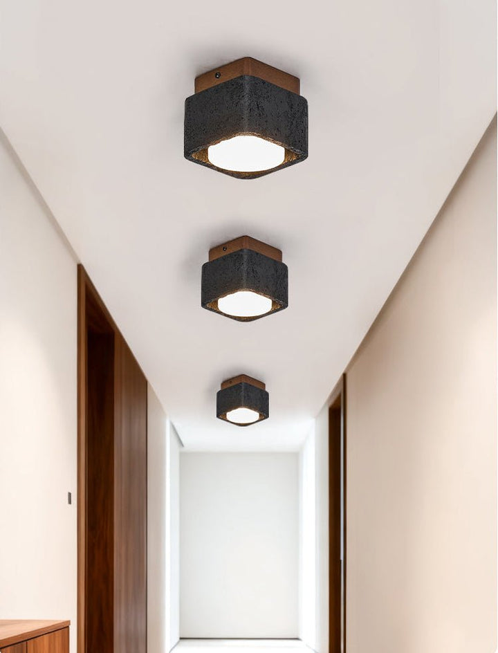 Multi Spot Square Ceiling Lamp - Vakkerlight
