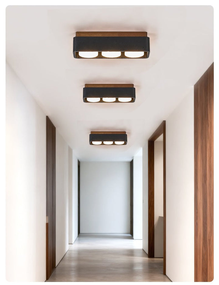 Multi Spot Square Ceiling Lamp - Vakkerlight