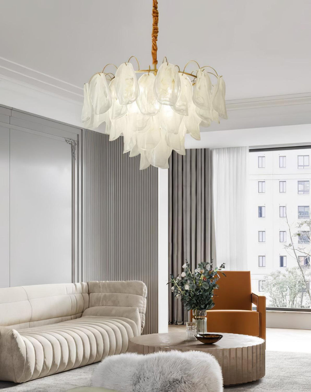 Multi Tier Cloud Glass Pendant Light - Vakkerlight