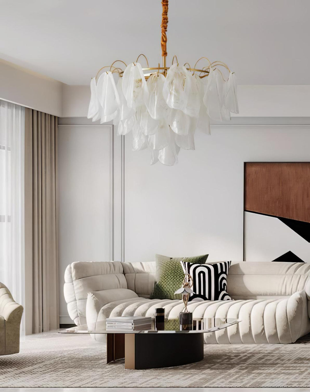 Multi Tier Cloud Glass Pendant Light - Vakkerlight