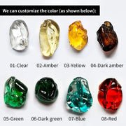 Multicolor Crystal Stone Chandelier - Vakkerlight