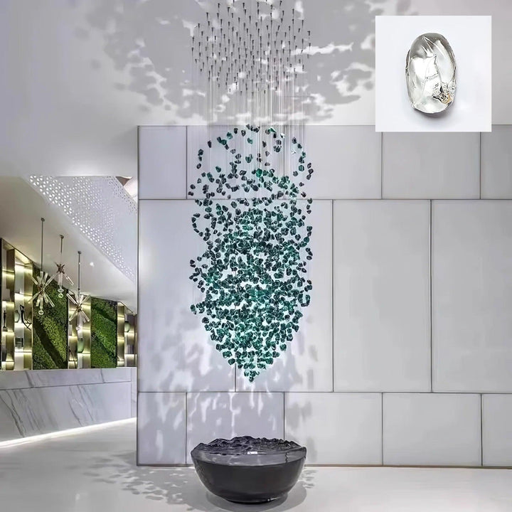 Multicolor Crystal Stone Chandelier - Vakkerlight