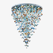 Multicolor Crystal Stone Chandelier