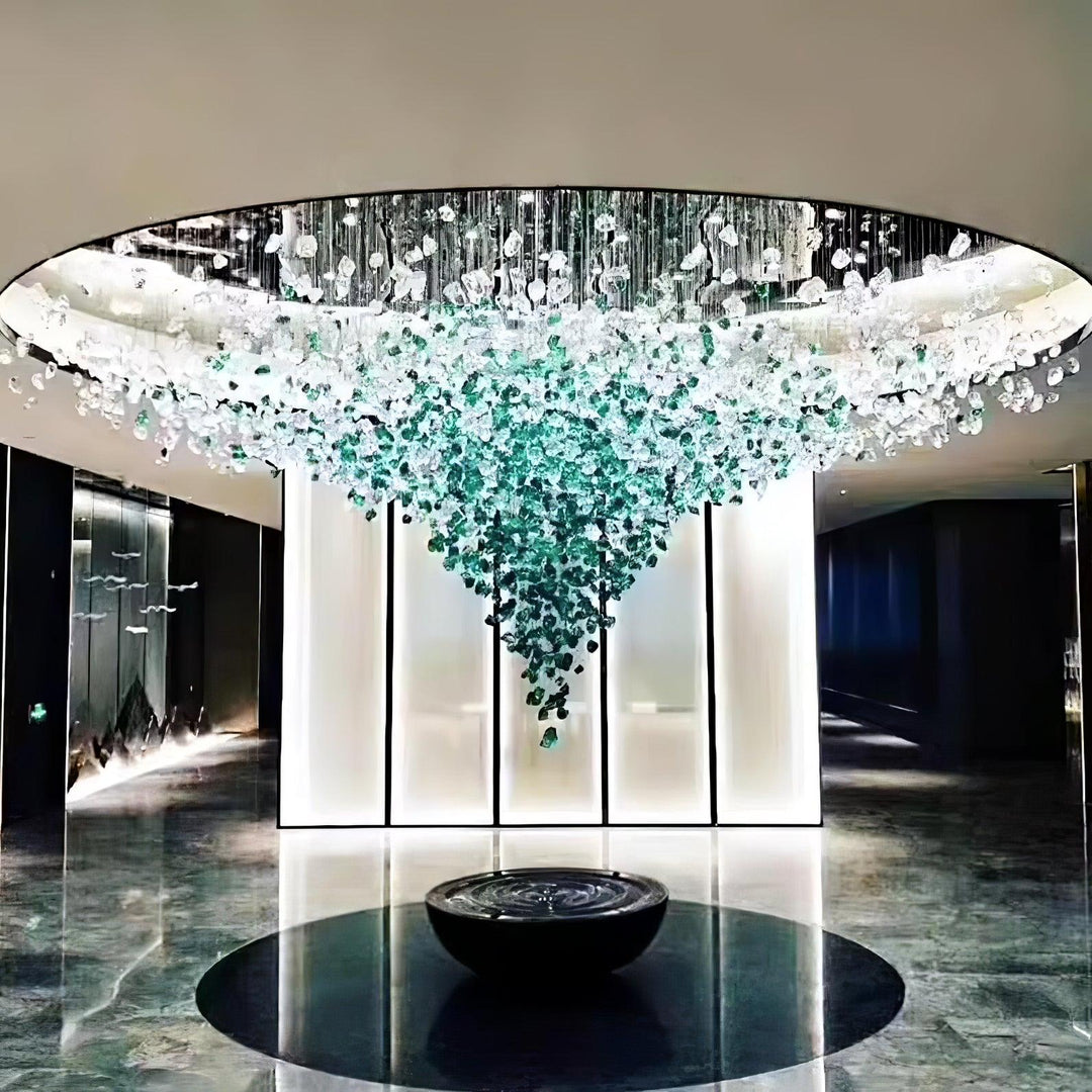 Multicolor Crystal Stone Chandelier - Vakkerlight