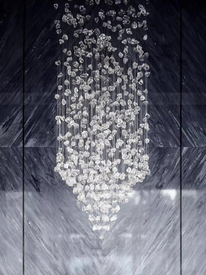 Multicolor Crystal Stone Chandelier - Vakkerlight