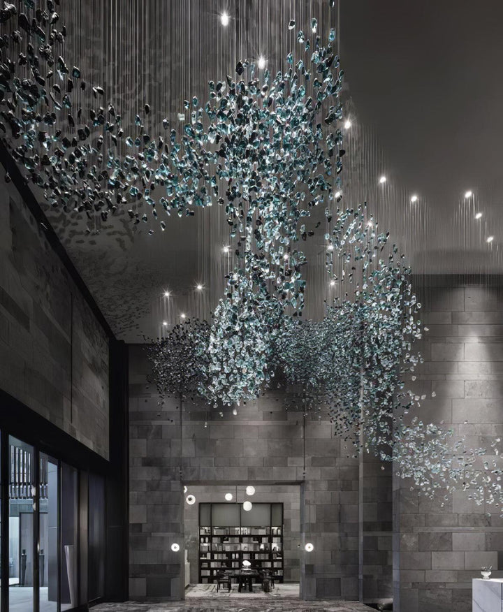 Multicolor Crystal Stone Chandelier - Vakkerlight