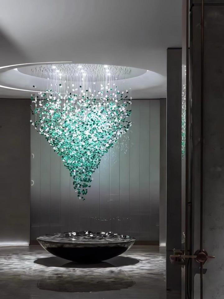 Multicolor Crystal Stone Chandelier - Vakkerlight