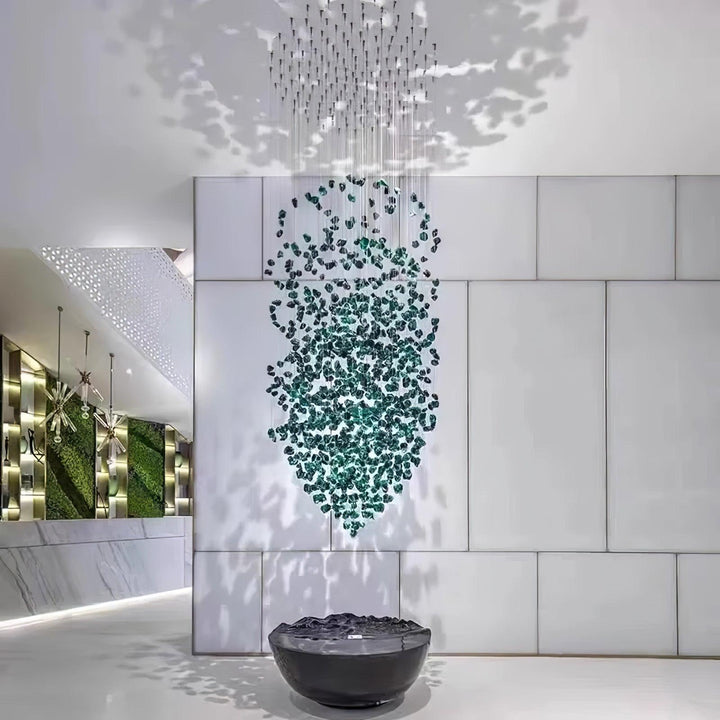 Multicolor Crystal Stone Chandelier - Vakkerlight