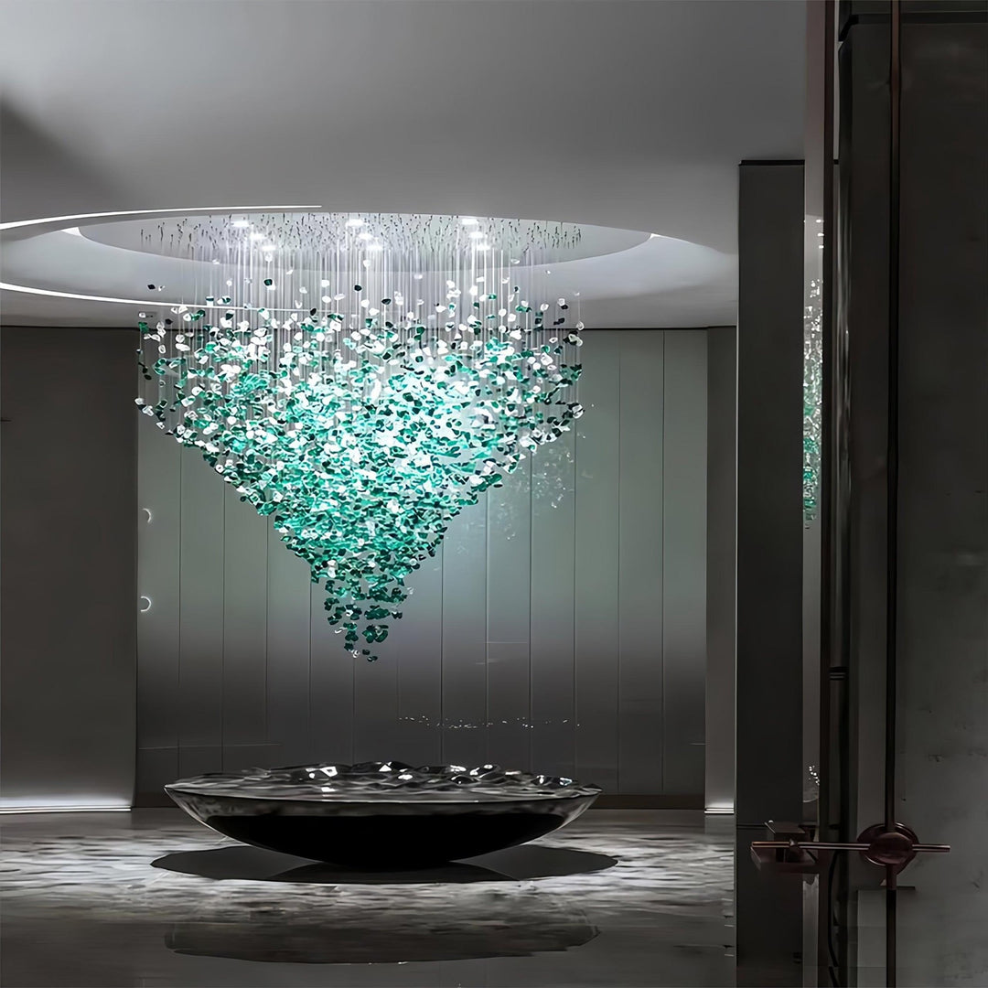 Multicolor Crystal Stone Chandelier - Vakkerlight