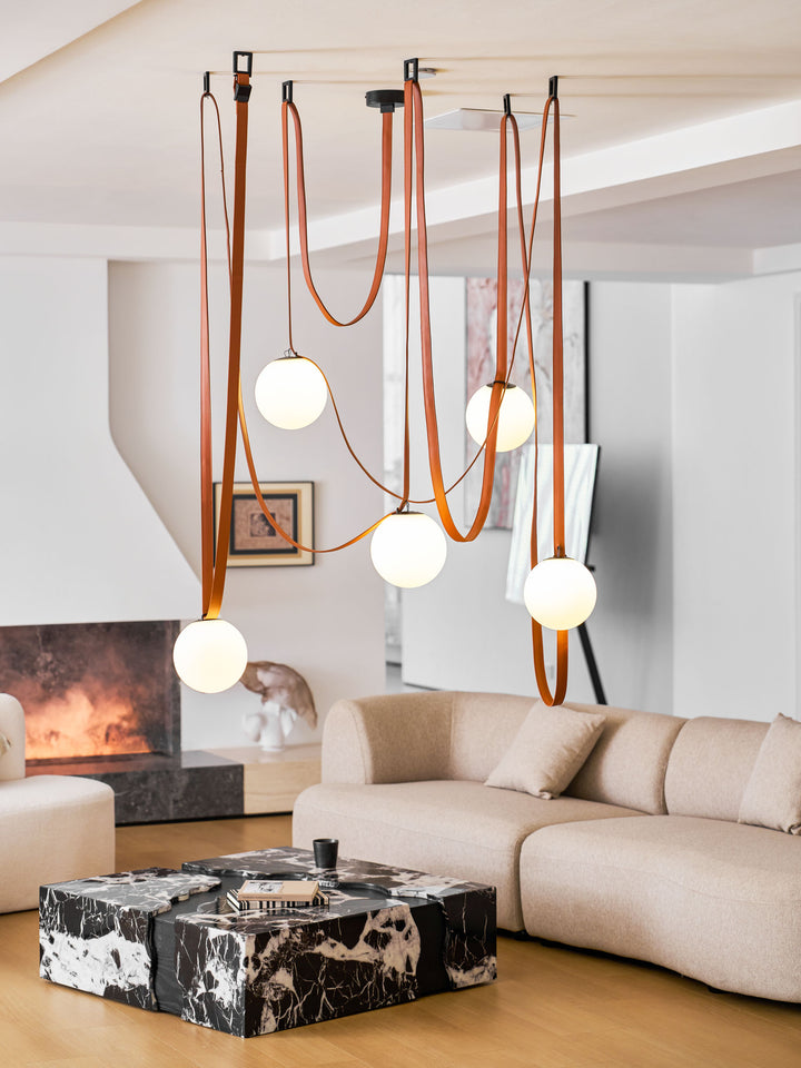 Multiple Belt Art Pendant Light - Vakkerlight