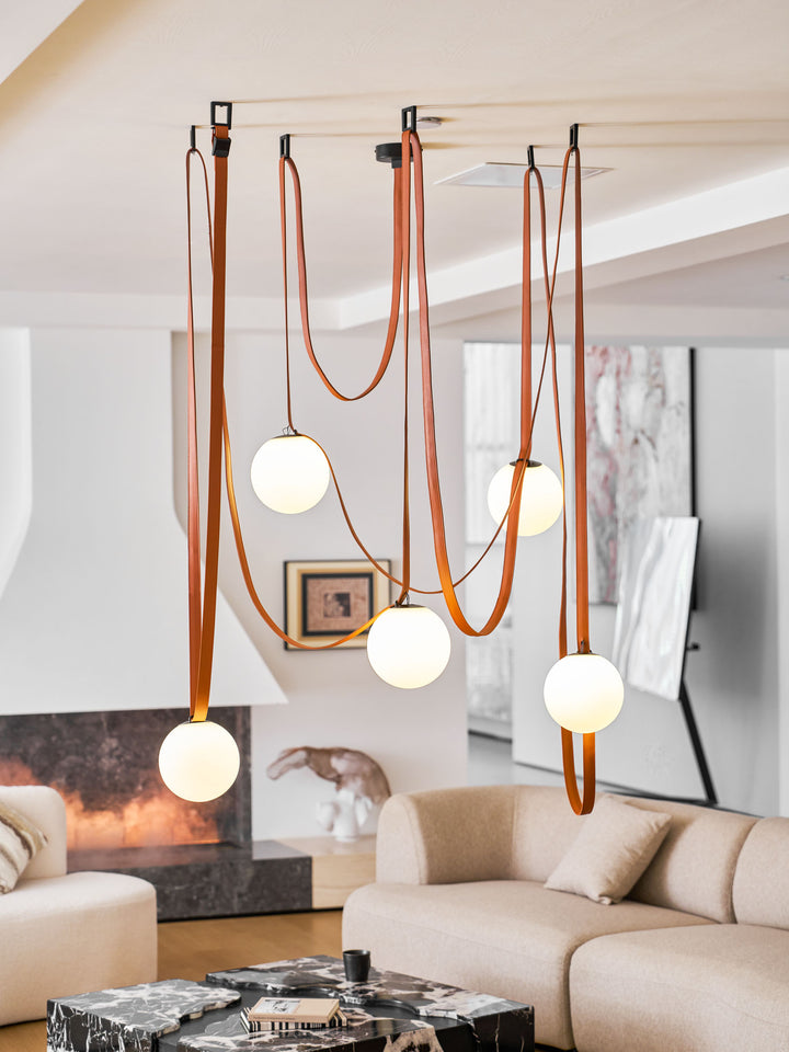 Multiple Belt Art Pendant Light - Vakkerlight