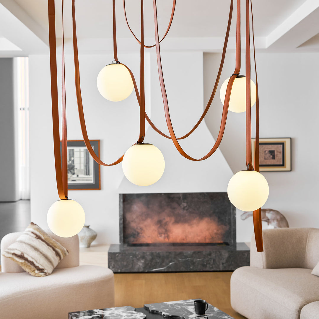 Multiple Belt Art Pendant Light - Vakkerlight