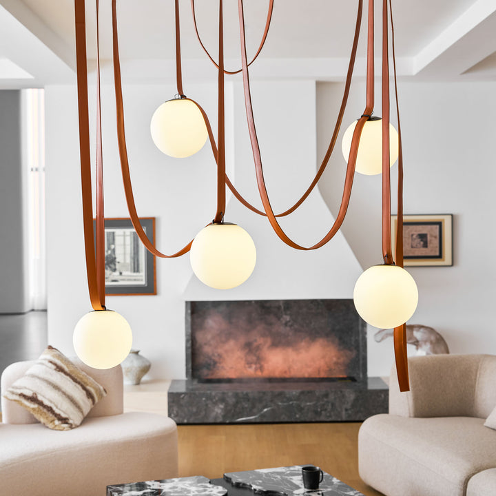 Multiple Belt Art Pendant Light - Vakkerlight