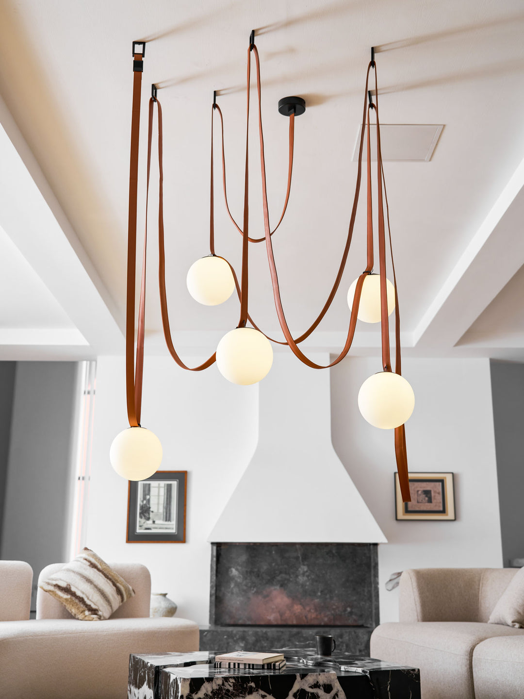 Multiple Belt Art Pendant Light - Vakkerlight