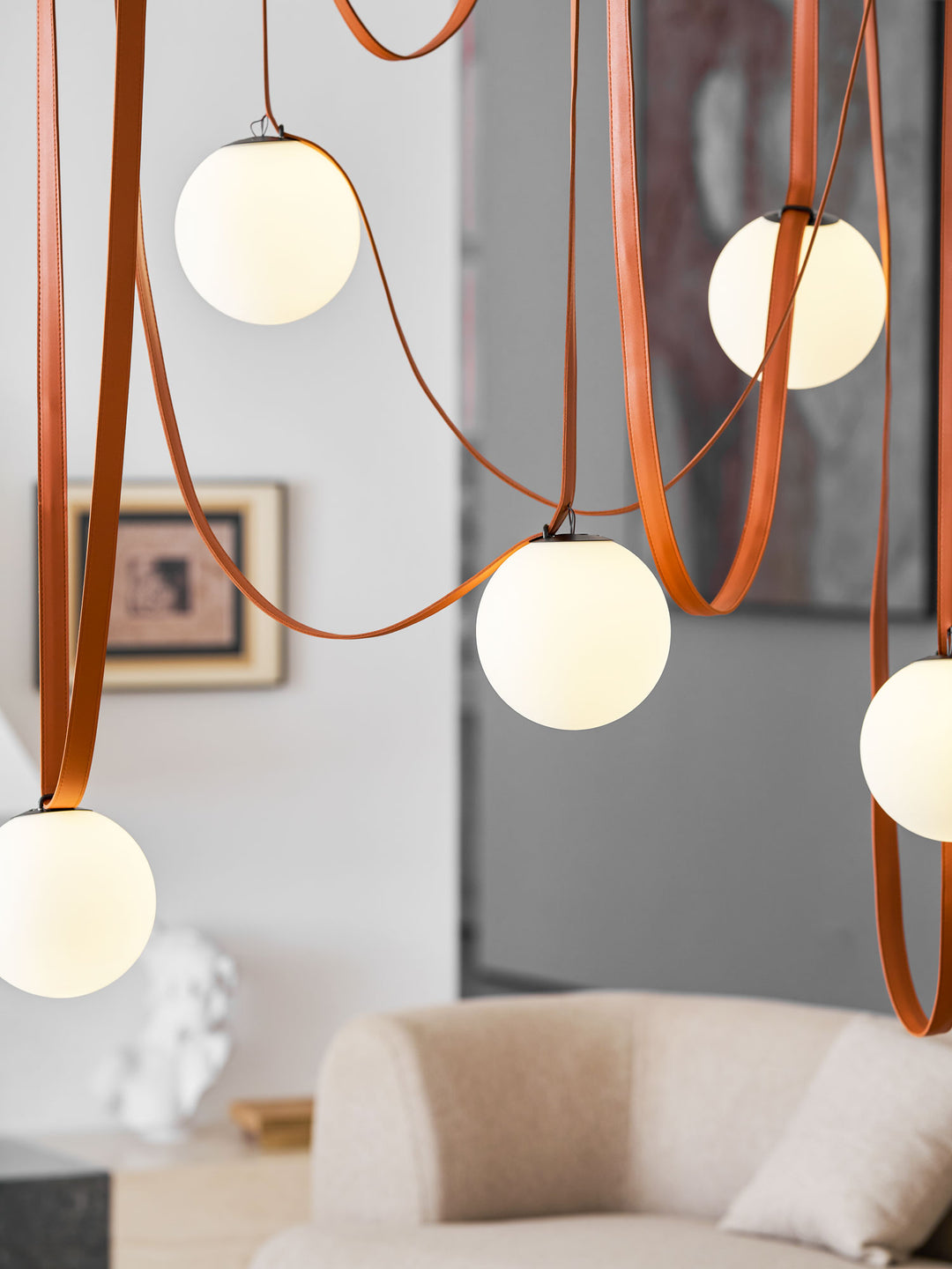 Multiple Belt Art Pendant Light - Vakkerlight