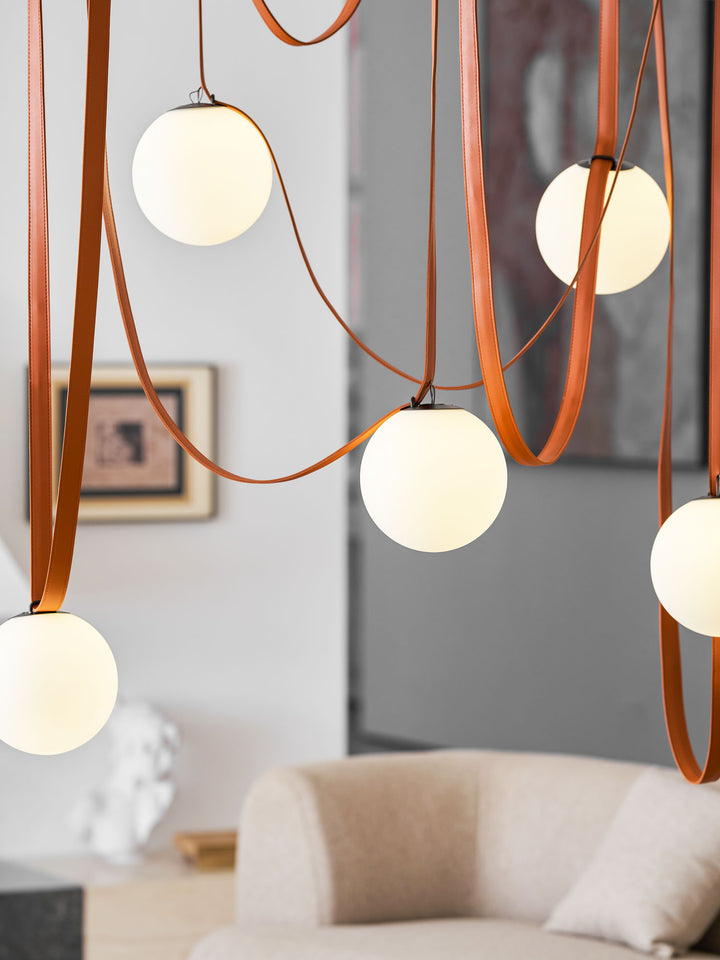Multiple Belt Art Pendant Light - Vakkerlight