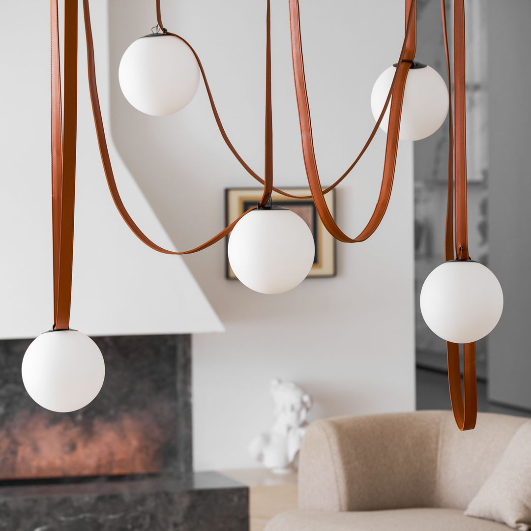 Multiple Belt Art Pendant Light - Vakkerlight