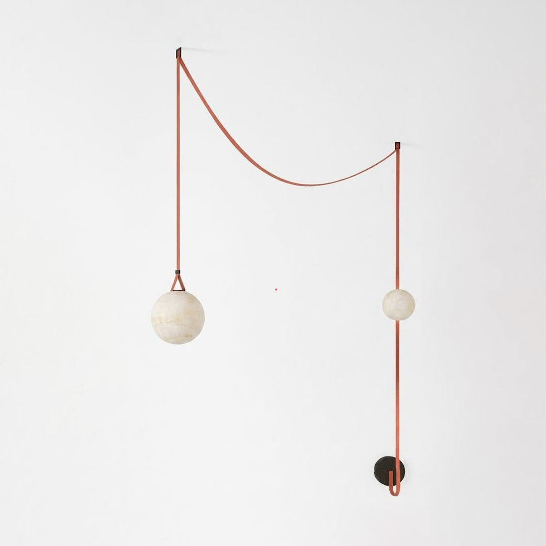 Multiple Belt Alabaster Pendant Light - Vakkerlight