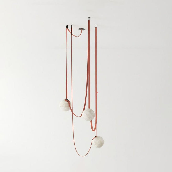 Multiple Belt Alabaster Pendant Light - Vakkerlight