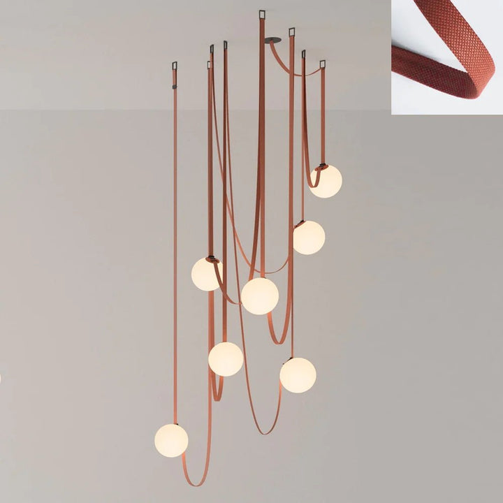 Multiple Belt Art Pendant Light - Vakkerlight