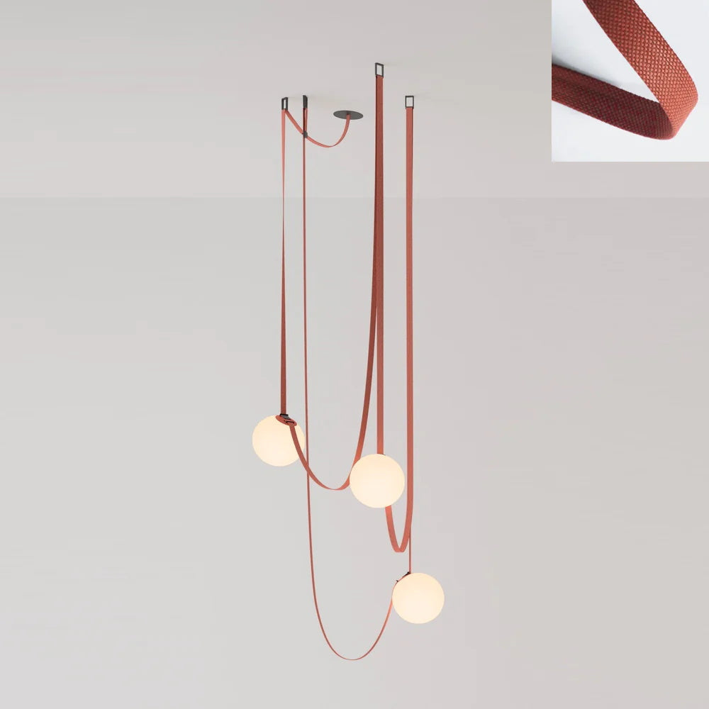 Multiple Belt Art Pendant Light - Vakkerlight