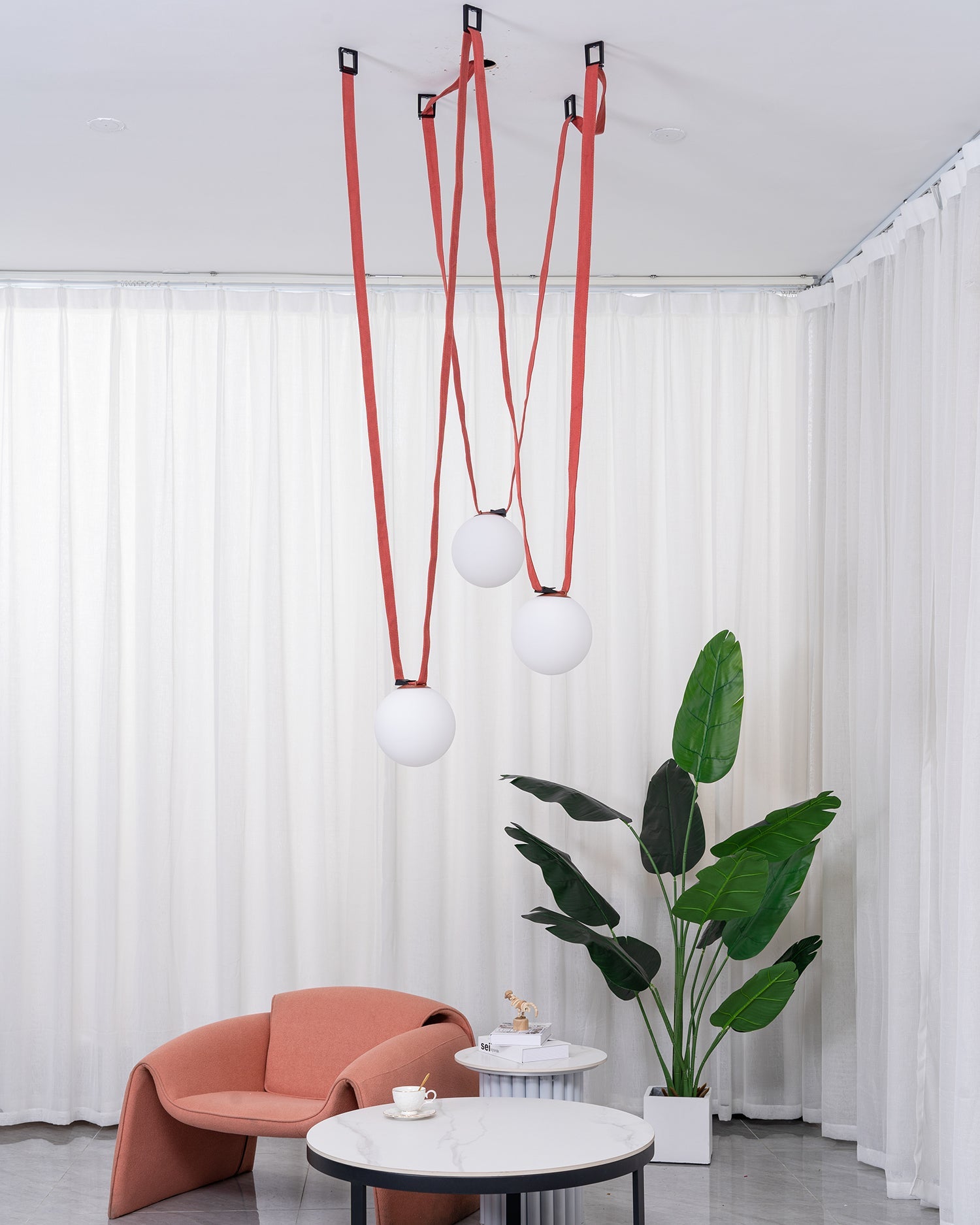 Multiple Belt Art Pendant Light – Vakkerlight