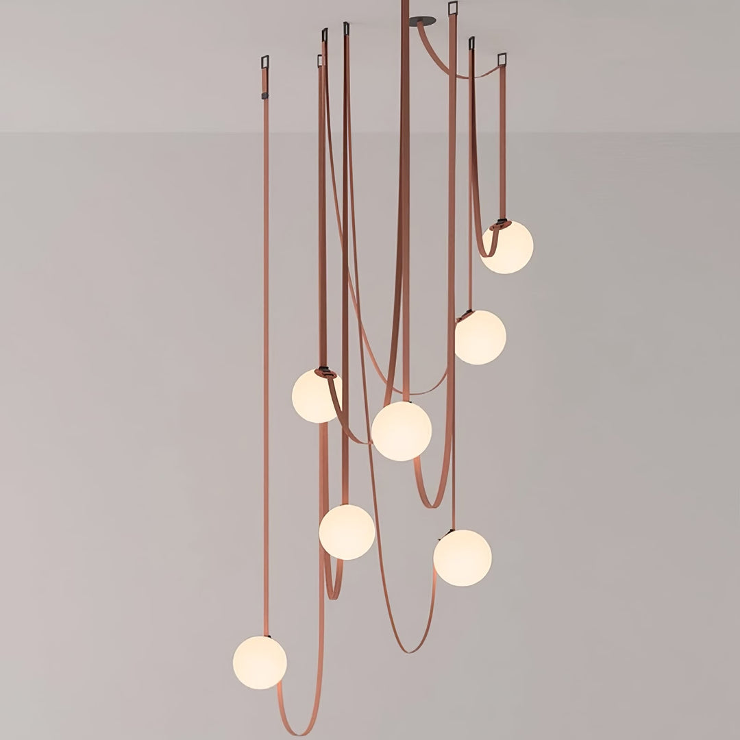 Multiple Belt Art Pendant Light - Vakkerlight